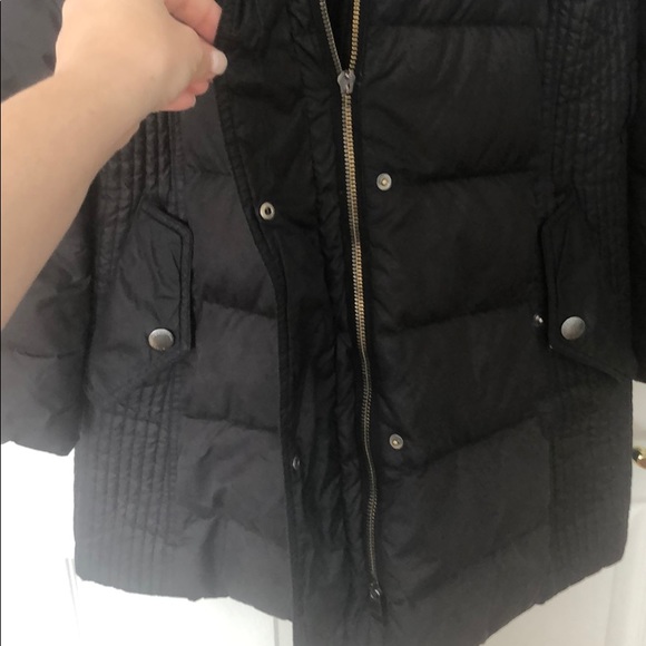 BURBERRY BRIT COAT SMALL BLACK JACKET - Picture 15 of 16